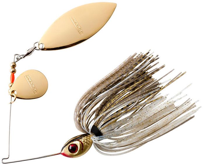 Booyah Blade Tandem, 1/2oz C/I GldShad/GldShiner