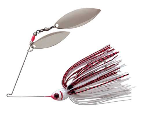 Booyah Blade Willow, 1/2oz WPearlWht/WoundedShad