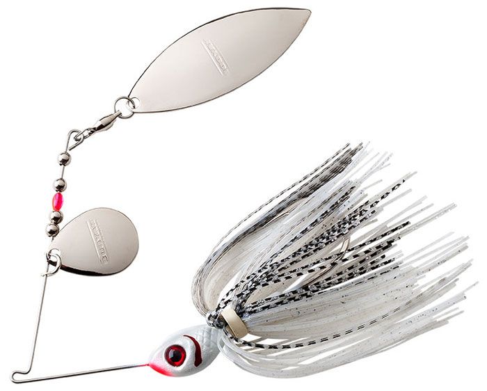 Booyah Bait Co. Booyah Blade 3/8 White/Silver Shad