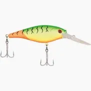 Berkley Flicker Shad #7 FFSH7M-FTFT Firetail MF Hot Firetiger