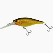 Berkley Flicker Shad #7 Black/Gold, FFSH7M-BG