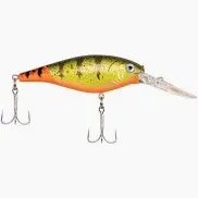 Berkley Flicker Shad #7 FFSH7M-FTHP Firetail Hot Perch