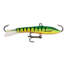 Rapala Jigging Rap 2 3/4" Glow Hot Perch, W7GHP