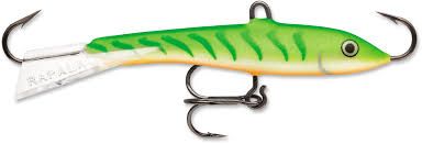 Rapala Jigging Rap 1 1/2" Green Tiger UV