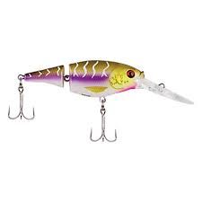 Berkley Flicker Shad Jointed 7 FFSH7J-PT Purple Tiger