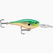 Rapala Glass Shad Rap #5 Glass Chart. Shad