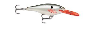 Rapala Shad Rap #5 Bleeding Pearl