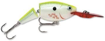 Rapala Jointed Shad Rap #5 Bleeding Chart. Shad