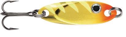 flash champ spoon 1/16 yellow perch