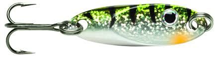 flash champ spoon 1/8 yellow perch