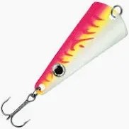 VMC Pro Series Tingler Spoon 1/16 Glow Pink Fire UV