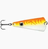 VMC Pro Series Tingler Spoon 1/16 Glow Orange Fire UV