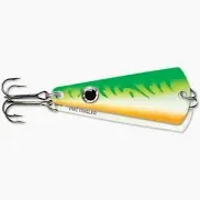 VMC Pro Series Tingler Spoon 1/16 Glow Green Fire UV
