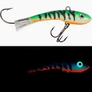 Moonshine Lures Shiver Minnow #1 Glow Perch