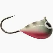 Fiskas Wolfram Jigs 3mm Handpaint Zebra Stripe Glow