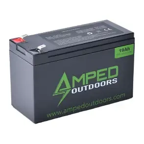 AMPED AO4S19 BATTERY CP4 14.8V 19AH W/ 5A CHARGER