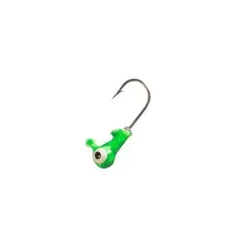 ARKIE JIGHEAD 10PK 1/4 LIME GR