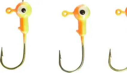 Arkie Jighead 1/16oz 10pk Orng/Chart