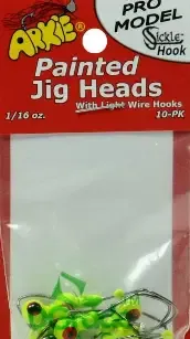 Arkie Shineee Hineee 1/16 Chartreuse Silver Chartreuse, PH-116-7 CHART-CHT