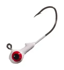 Arkie Jighead White 1/16oz 10pk