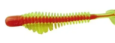 Authent X  BFishN 3.25" Pulse-R Chartreuse/Orange Core