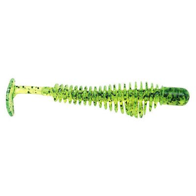 B Fish N Authent X Pulse-R  Chartreuse Pepper 2.45" 8pk