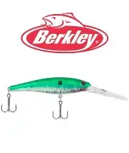 Berkley Flicker Minnow Pro #9 Slick Green Pearl