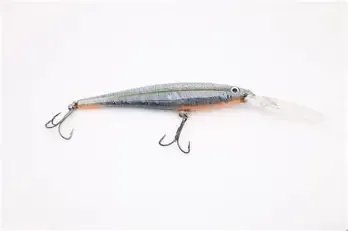 Berkley Flicker Minnow #9 Slick Black Pearl, FFMN9D-SLBP