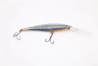 Berkley Flicker Minnow Pro #7 Slick Black Pearl