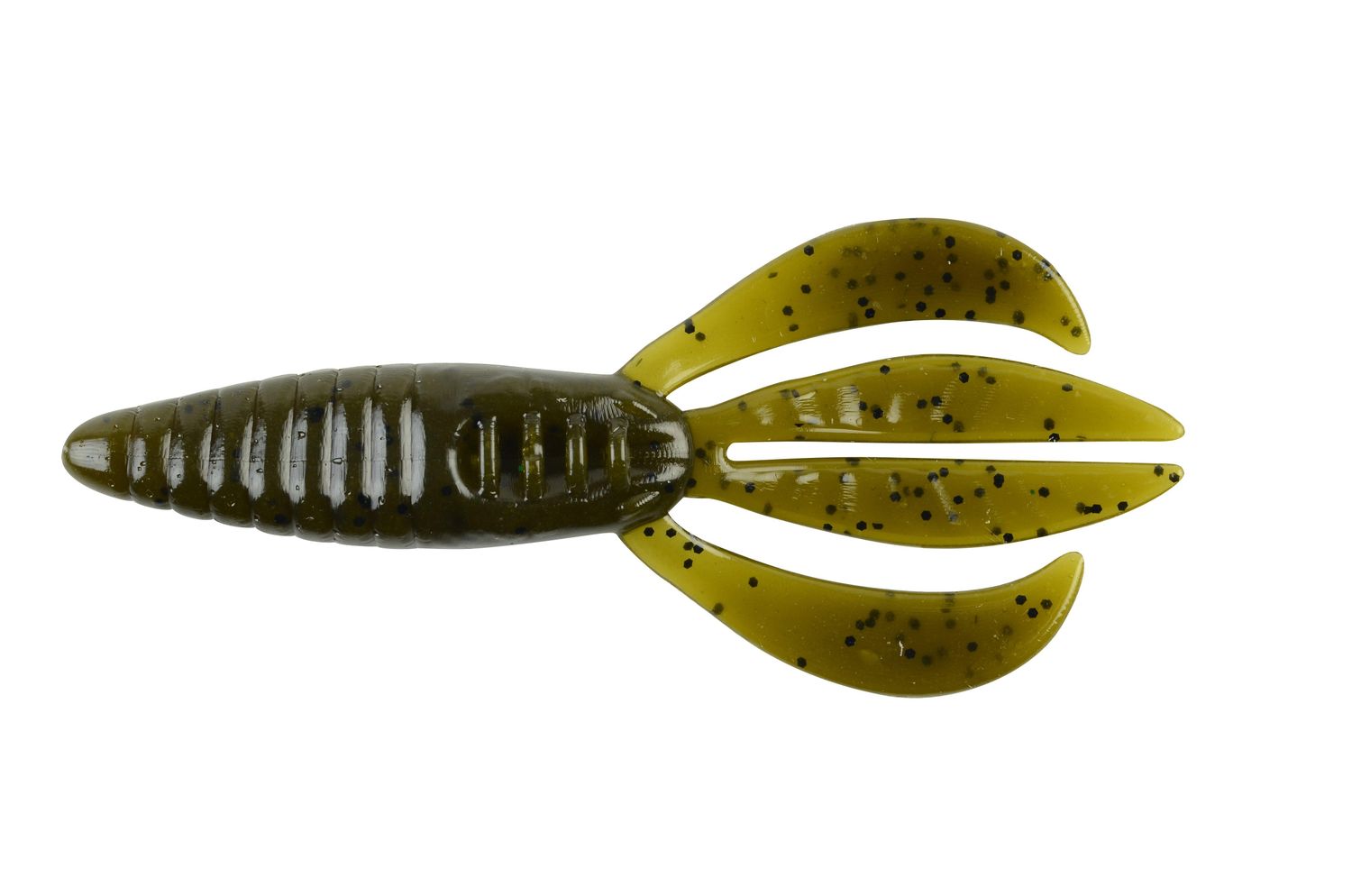 Berkley PowerBait Pit Boss 4" Green Pumpkin 8ct