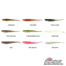 Berkley Powerbait 3" Dropshot Power Bass Minnow 10ct Pearl Watermln Shad W/Scales