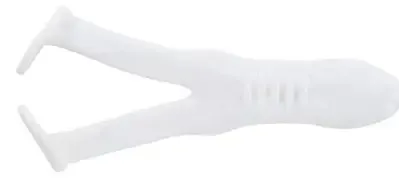 Berkley PowerBait 3.9" Beat'n Paddle Frog White 5ct