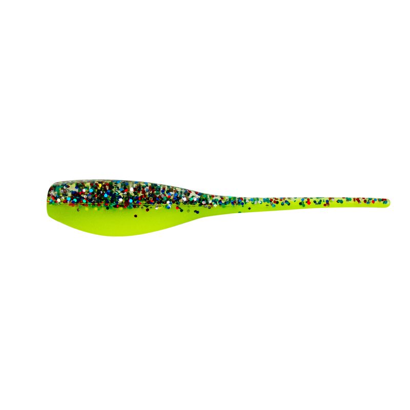 Bobby Garland Baby Shad 2'' Mo Glo Green Lantern 18pk