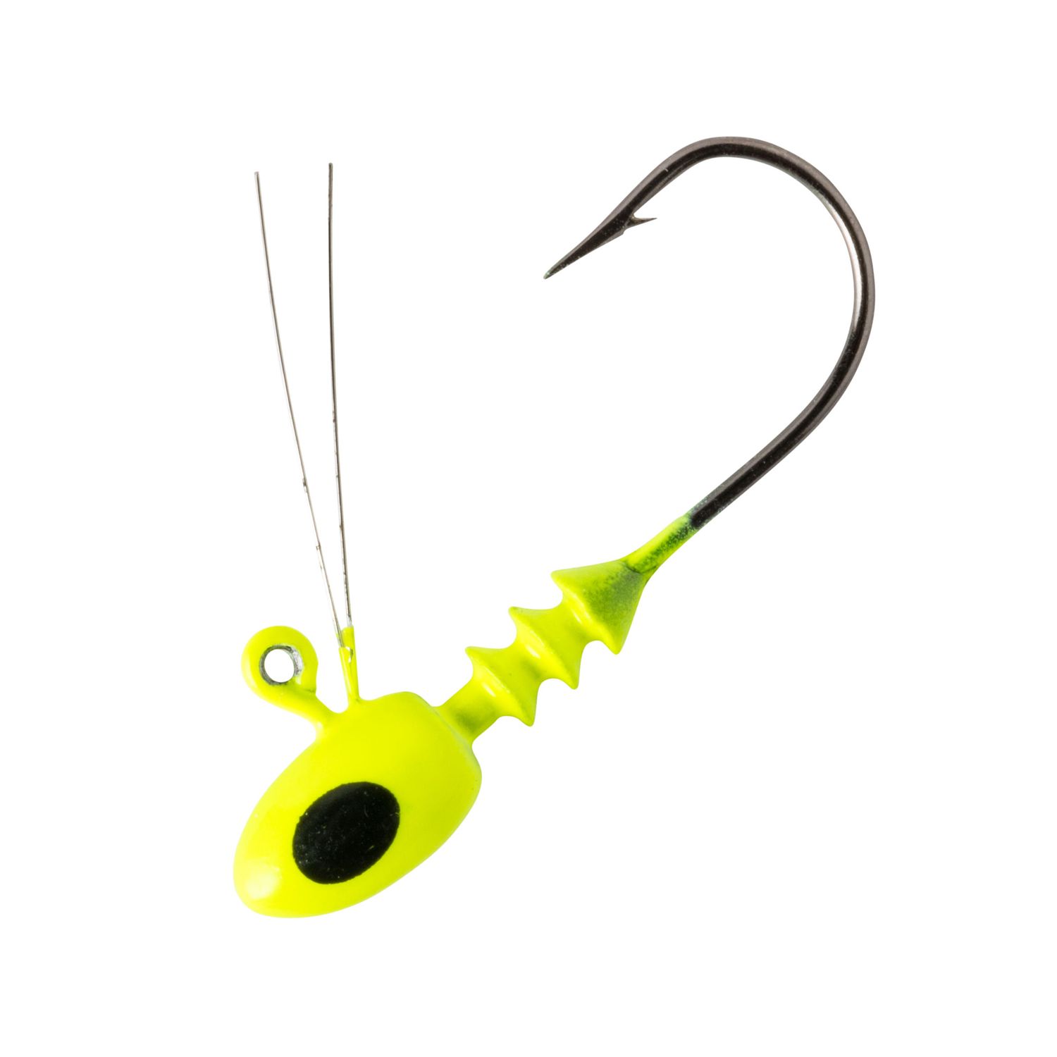 Bobby Garland Brush Off Jig, 1/16oz Chartreuse 10pk