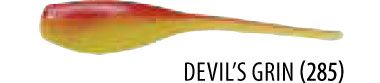 Bobby Garland Baby Shad 2'' Mo' Glo Devils Grin 18pk