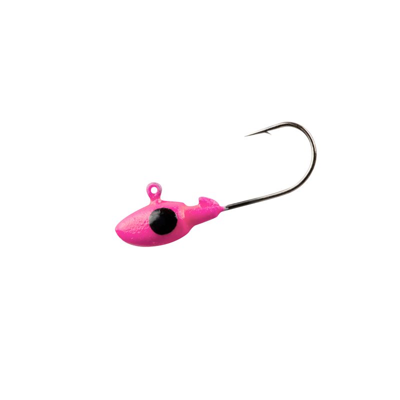 Bobby Garland Mo Glo Jig, 1/16oz 1.14'' Pink Glo 10pk