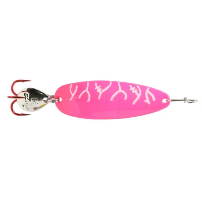 CLAM PANFISH LEECH SPOON #14 1/32OZ GLOW RED
