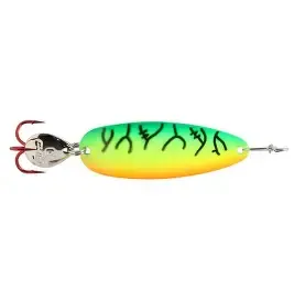 CLAM PANFISH LEECH SPOON #14 1/32OZ GLOW FIRETIGER