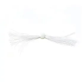 CLAM SILKIE JIG TRAILER 1 1/2" WHITE