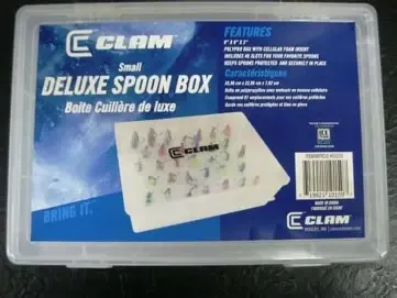 CLAM SPOON BOX 8X9X3