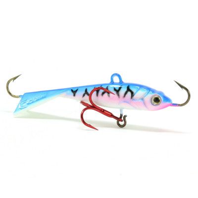 CLAM TIKKA MINO 7/8OZ GLOW RAINBOW TIGER