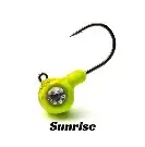 CRYSTAL EYES LIVE BAIT JIG 3/16 SUNRISE