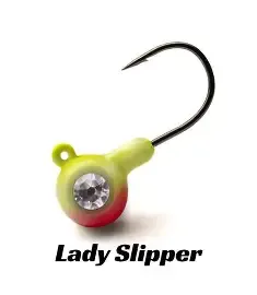 CRYSTALEYES LIVEBAIT JIG 3/16 LADY SLIPPER