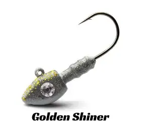 CRYSTALEYES SWIMBAIT JIG 1/4 GOLD SHINER