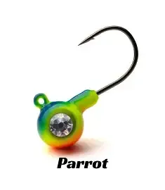 CRYSTALEYES SWIMBAIT JIG 1/4 PARROT