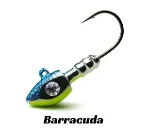 CRYSTALEYES SWIMBAIT JIG 1/4 BARRACUDA