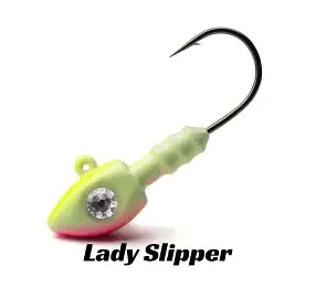 CRYSTALEYES SWIMMBAIT JIG 1/4 LADY SLIPPER