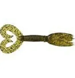 Chompers Skirt Grub 4" Green Pumpkin