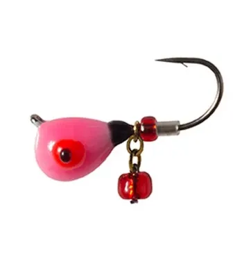 Clam Drop Jig 1/64 Glow Red, 109513