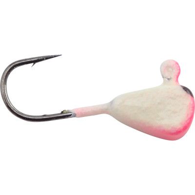Clam Drop Jig XL Sz12 White/Pink Glow